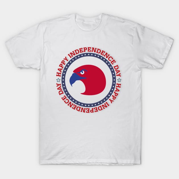 Happy independence day usa T-Shirt by Dieowl